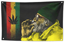 European Style Cannabis Leaf Tapestry