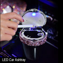 Womens Crystal Diamond Aromatherapy Car Interior Round Air Freshener With Logo