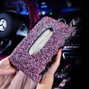 Womens Crystal Diamond Aromatherapy Car Interior Round Air Freshener With Logo