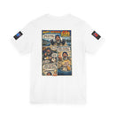 Personalized Graffiti Name T Shirt With Back Print Comic Birthday Design