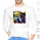 Skeletor Hoodies Long Sleeve Skeletor Skeleton Supervillain He Man Cartoon Cartoons Doobie Weed Smoking