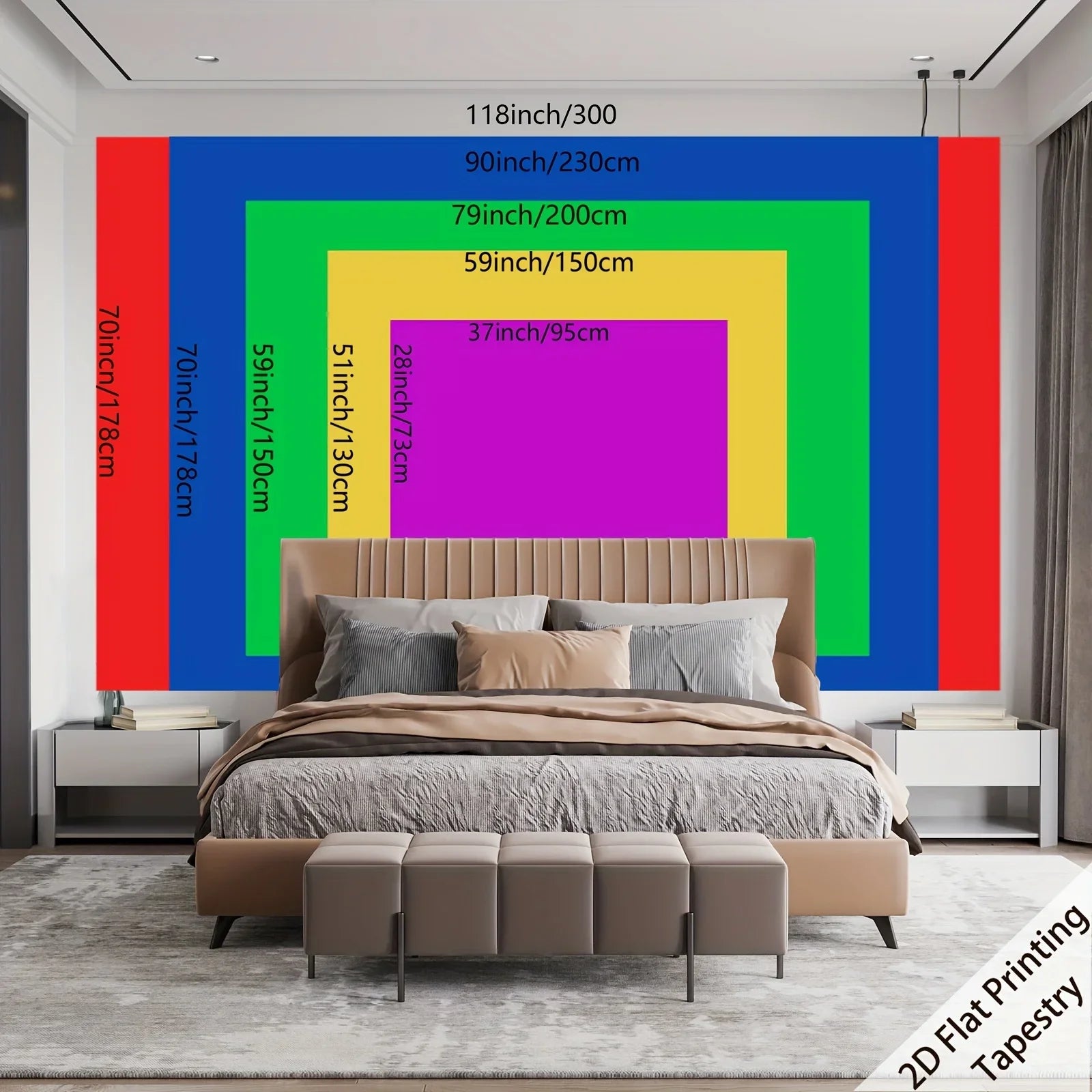 Psychedelic Cannabis Culture Tapestry