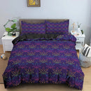 Colorful Psychedelic Weed Leaf Bedding Set