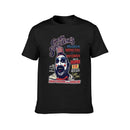 Give Me A Handful of Weed To Set My Soul Free T-shirt, Men's Cotton Men's Round Neck Short Sleeve Printed T-shirt Black Casual