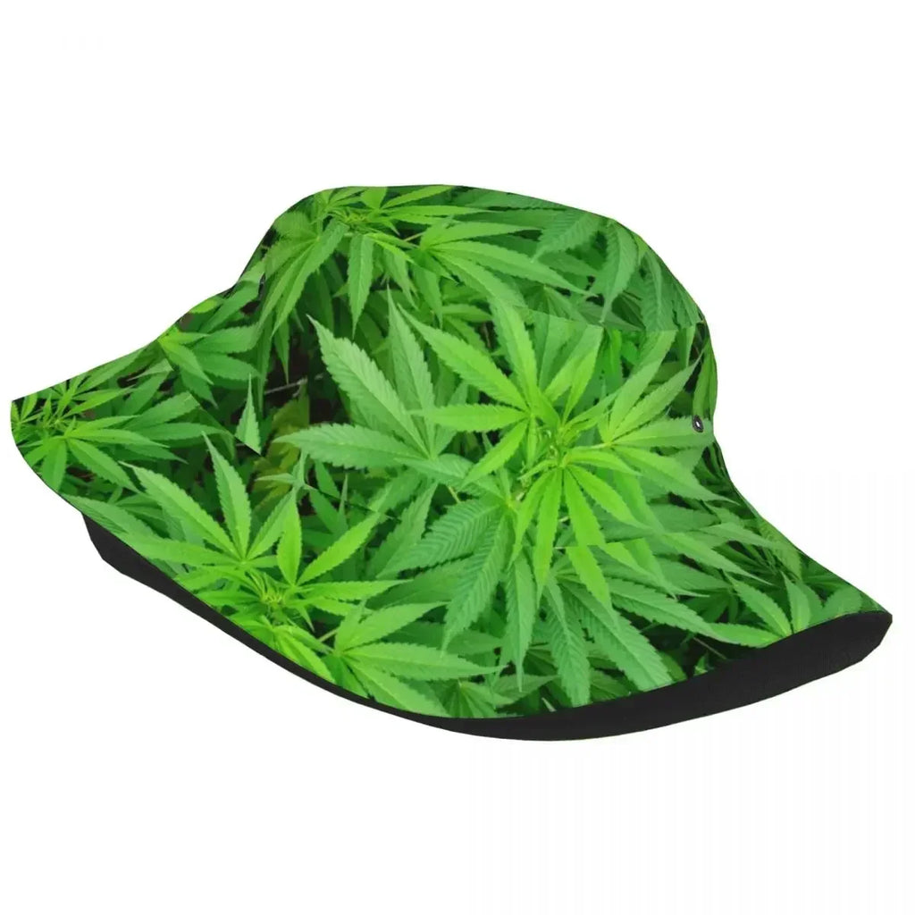 Cannabis Leaf Bucket Hat
