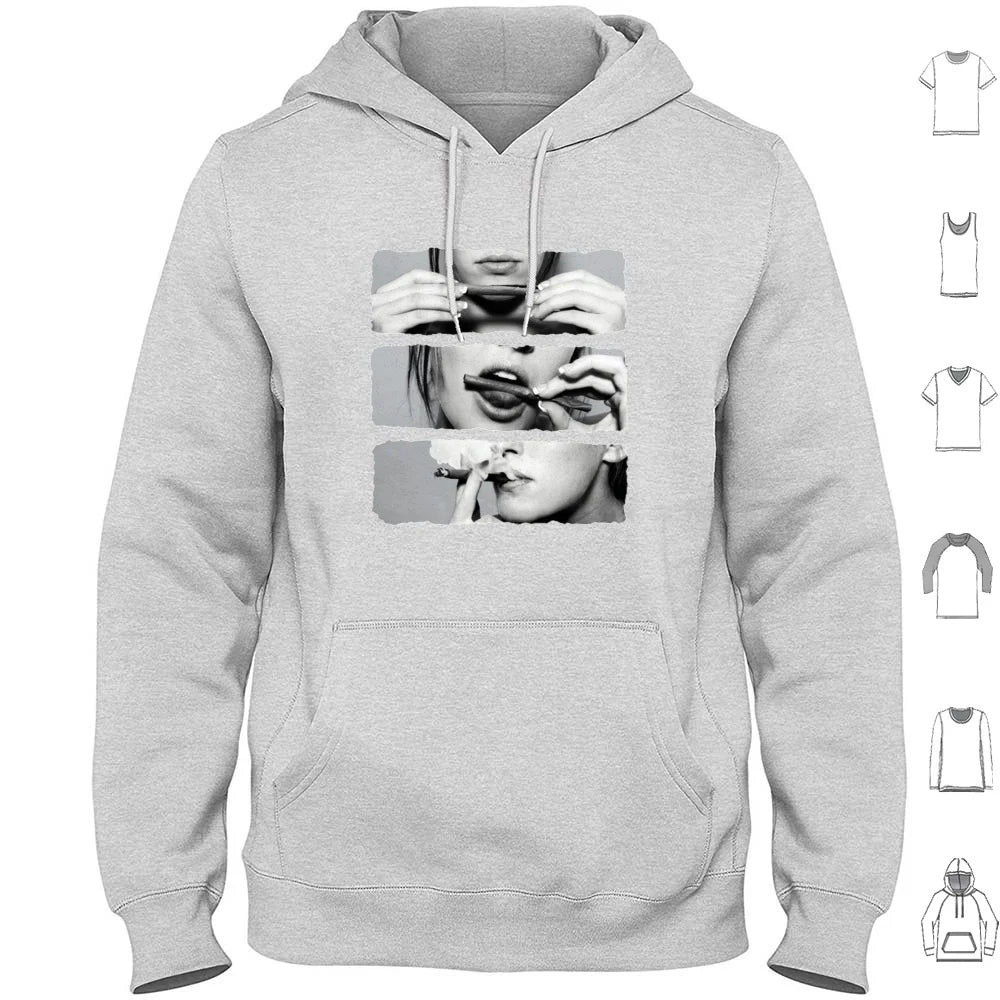 Girls Love Blunts Hoodie Cotton Long Sleeve Hashish Wild Free Music Lsd Top Selling Weed Thc Awesome Good