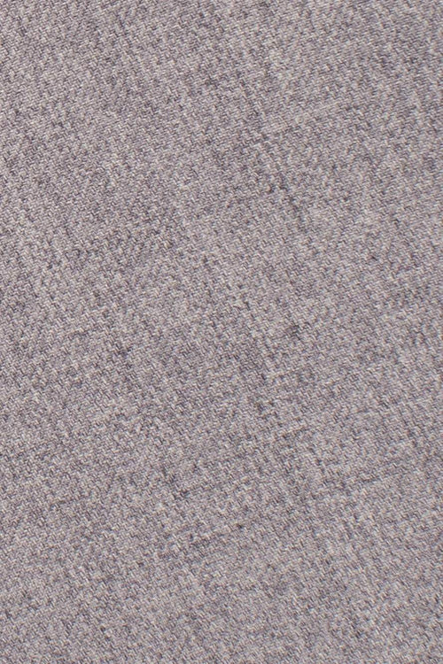 "Bradley" Heather Grey Luxury Wool Blend Suit Pants