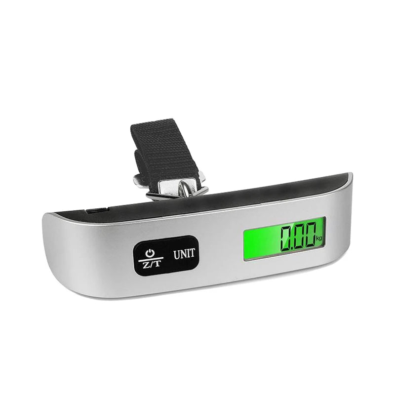 Portable Digital Luggage Scale with Temperature Display
