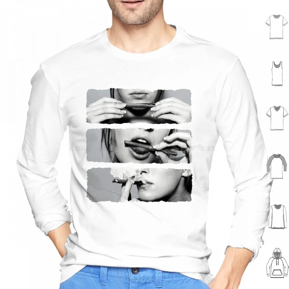 Girls Love Blunts Hoodie Cotton Long Sleeve Hashish Wild Free Music Lsd Top Selling Weed Thc Awesome Good