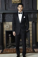 "London" Black Tuxedo Jacket