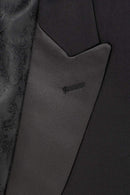 "Milan" Black Tuxedo Jacket Peak (Separates)